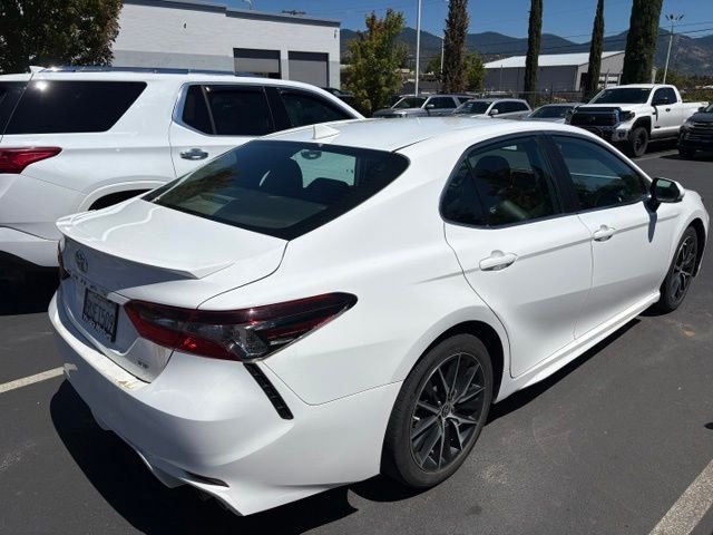 Used 2022 White Toyota SE image 2