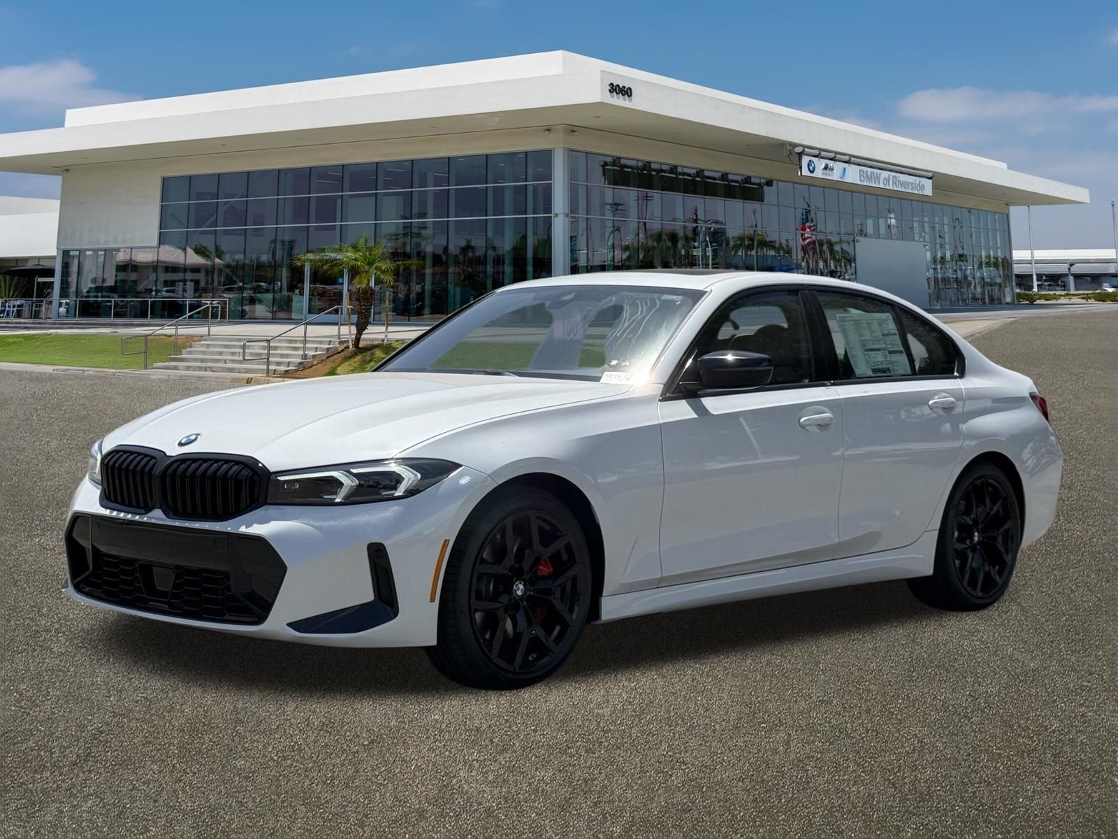 New 2026 Mineral White Metallic BMW 330i image 4