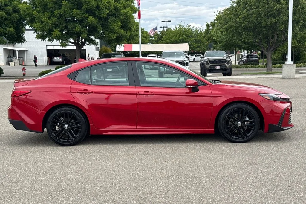 Used 2025 Red Toyota SE image 4