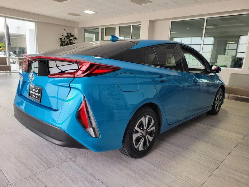 Used 2019 Blue Magnetism TOYOTA PREMIUM image 6