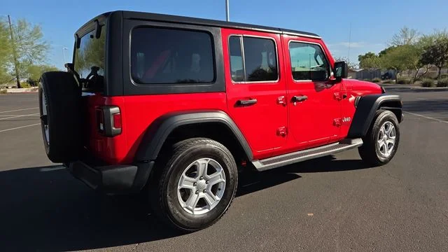 Used 2020 Red Jeep Unlimited Sport S image 7