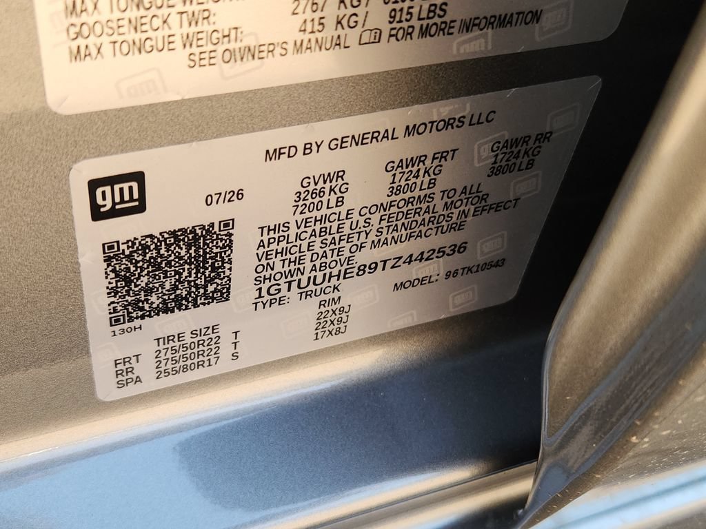 New 2026 Sterling Metallic GMC Denali Ultimate image 11