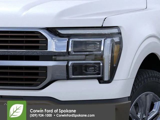 New 2026 Star White Metallic Tri-Coat Ford King Ranch image 18