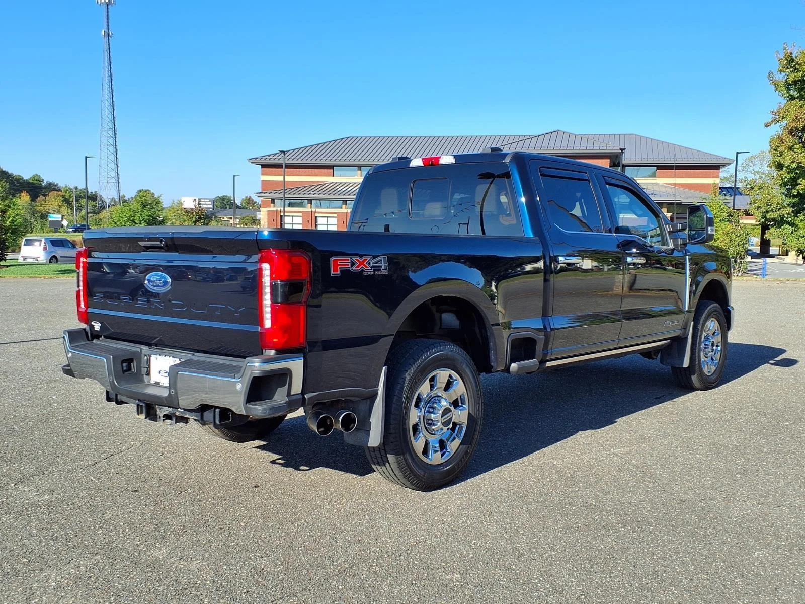 Used 2024 Antimatter Blue Metallic Ford LARIAT image 2