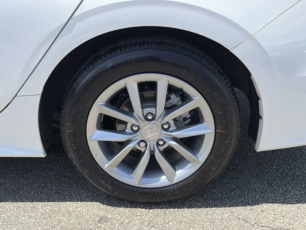 Used 2023 Platinum White Pearl Honda Sedan EX CVT Certified Pre-Owned   Clean Title   O image 18