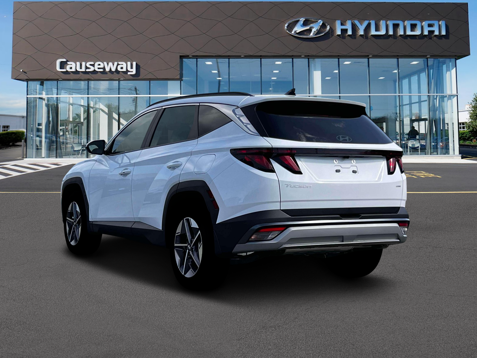 New 2026 White Hyundai SEL AWD image 5