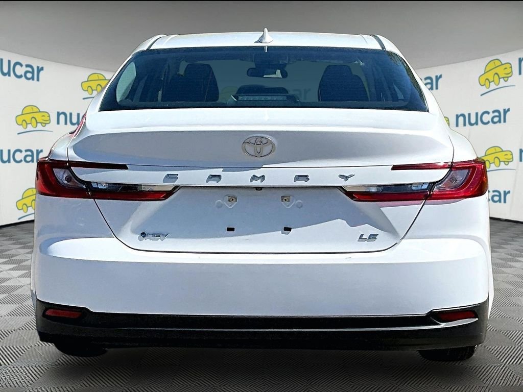 Certified Used 2025 White Toyota LE image 5