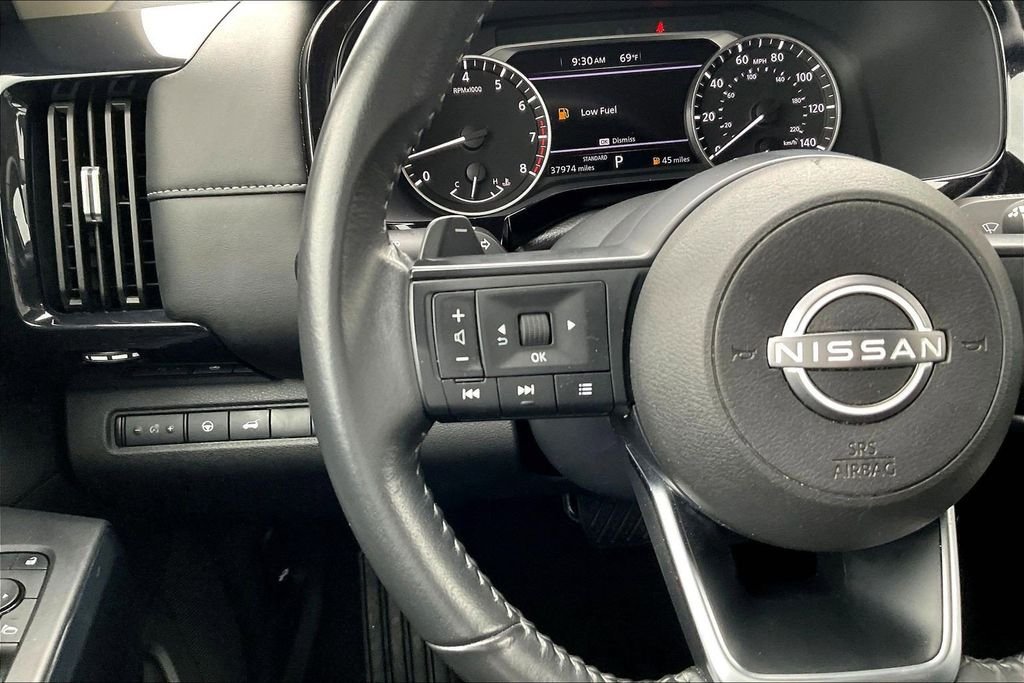 Certified Used 2025 Black Nissan SV image 11