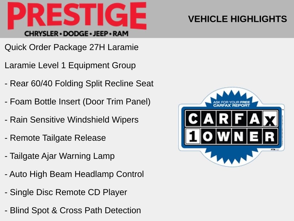 Used 2019 White Ram Laramie image 2