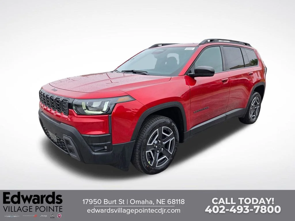 New 2026 Red Hot Pearl-Coat Exterior Paint Jeep Limited image 7