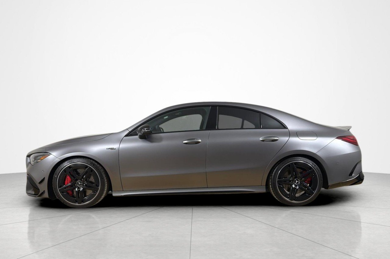 Certified Used 2025 MANUFAKTUR Mountain Grey Magno Mercedes-Benz AMG® CLA 45 image 2