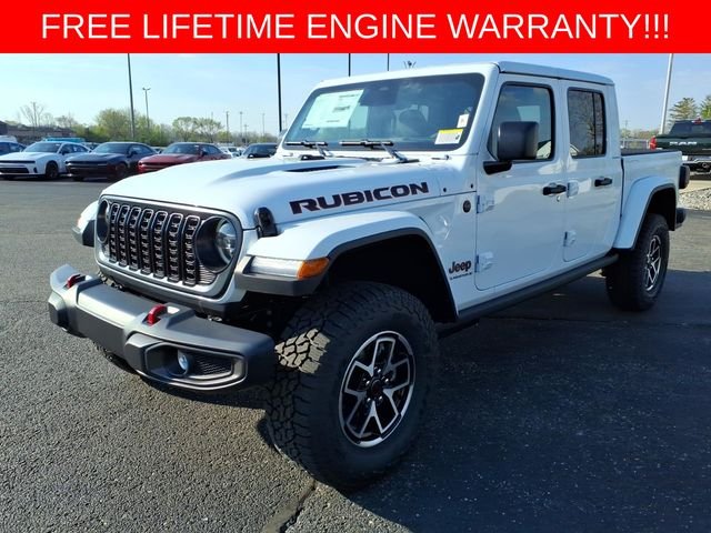 New 2026 Bright White Clear-Coat Exterior Paint Jeep Rubicon image 3