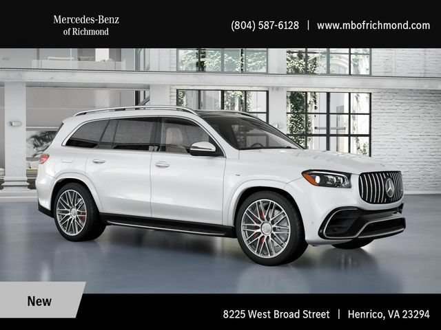 New 2026 MANUFAKTUR Moonlight White Metallic Mercedes-Benz AMG® GLS 63 4MATIC+ SUV image 54