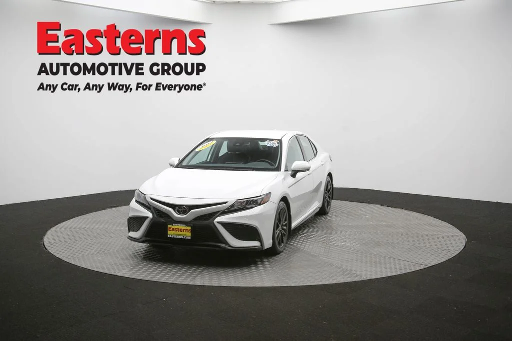 Used 2022 White Toyota SE image 52