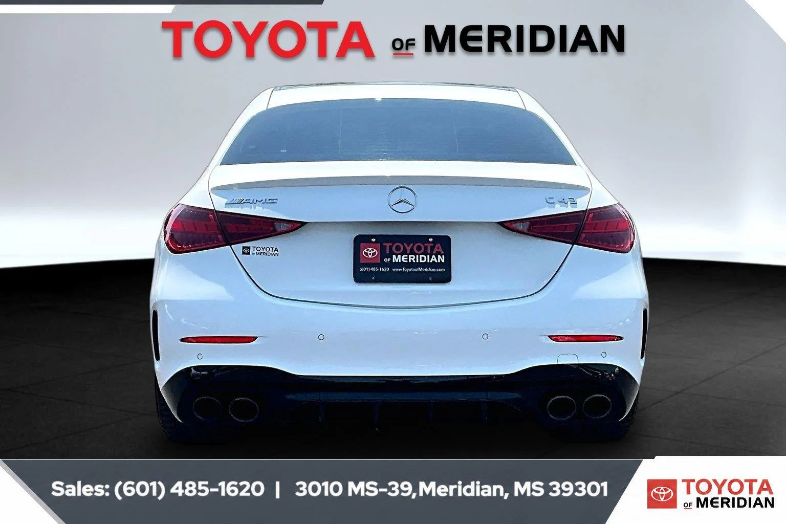 Used 2023 Polar White Mercedes-Benz AMG® C 43 image 4