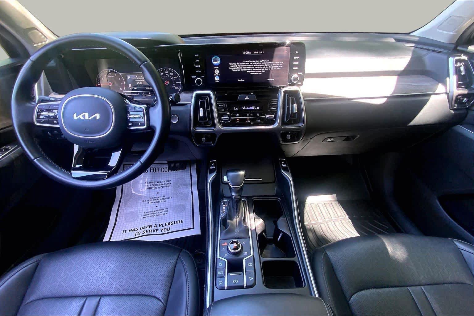 Used 2022 Ebony Black Kia X-Line EX image 15