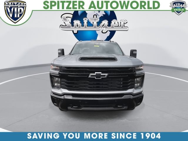2026 Chevrolet Silverado 2500 HD Custom Gray at Spitzer Autoworld Chevy Buick GMC Cadillac