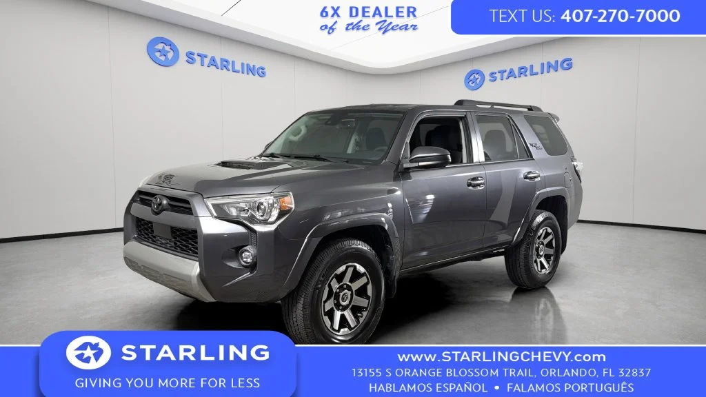Used 2021 Gray Toyota TRD Off Road image 6