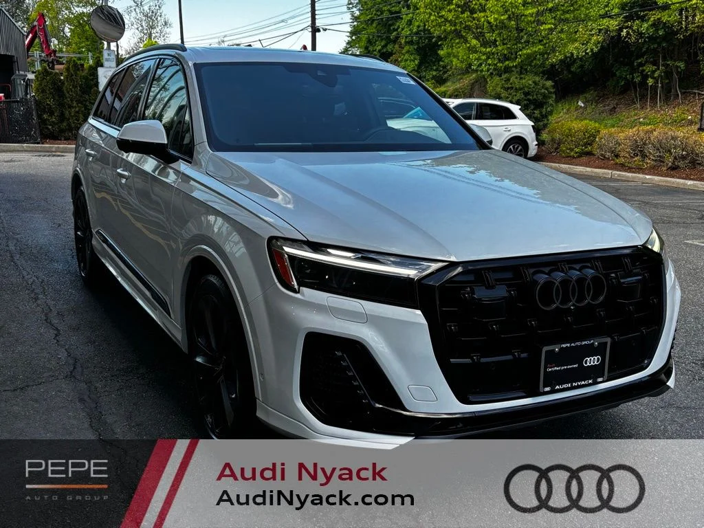 Used 2025 White Audi 55 Premium Plus image 3