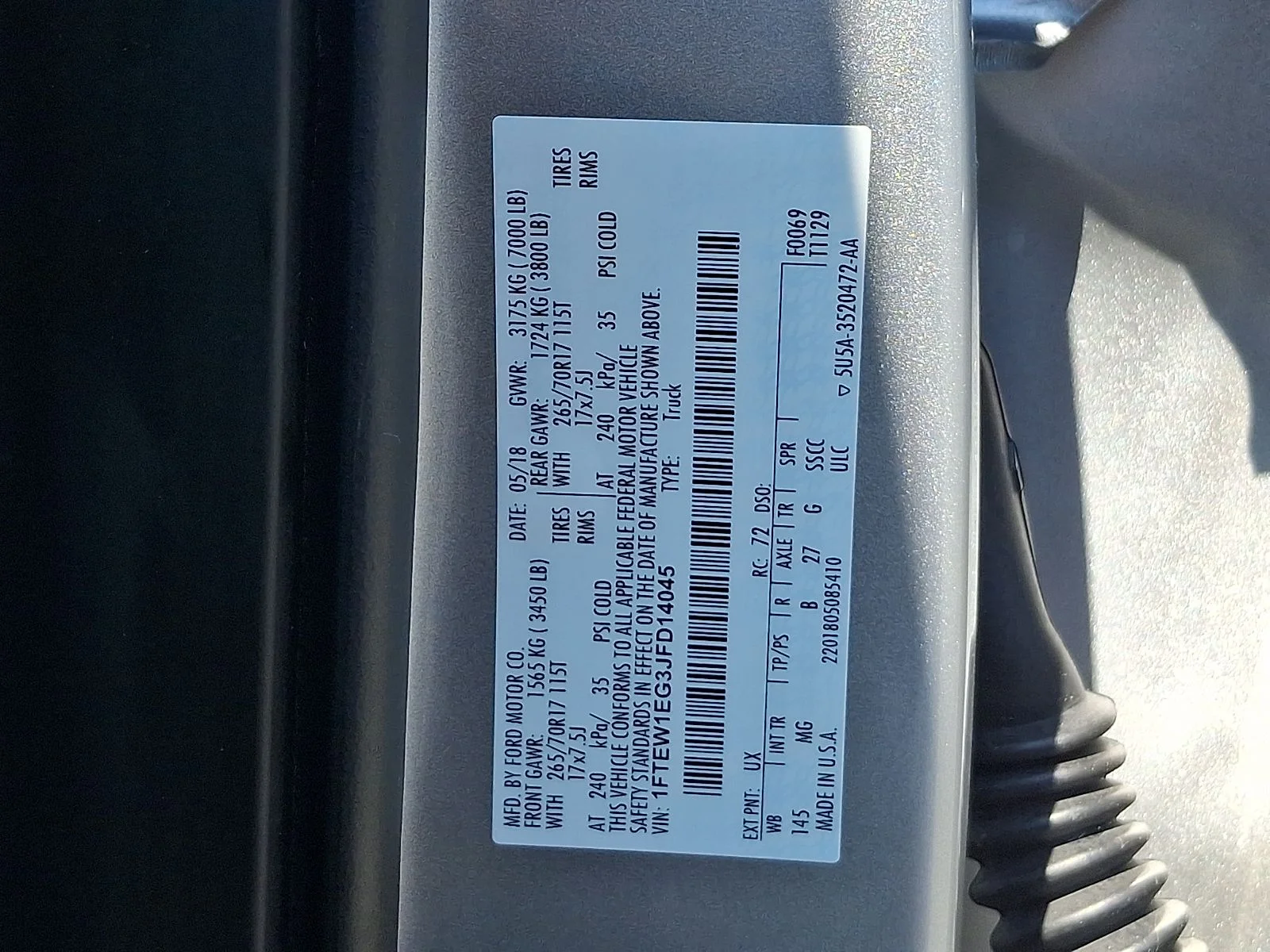 Used 2018 Silver Ford XLT image 26