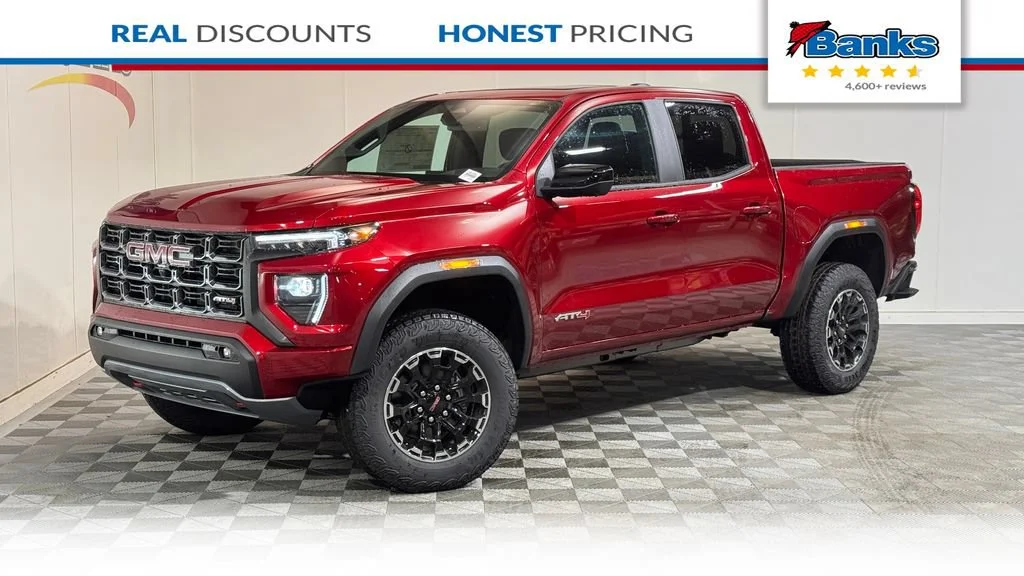 New 2026 Volcanic Red Tintcoat GMC AT4 image 1