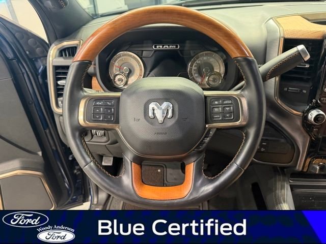 Certified Used 2021 Patriot Blue Pearlcoat Ram Longhorn image 10