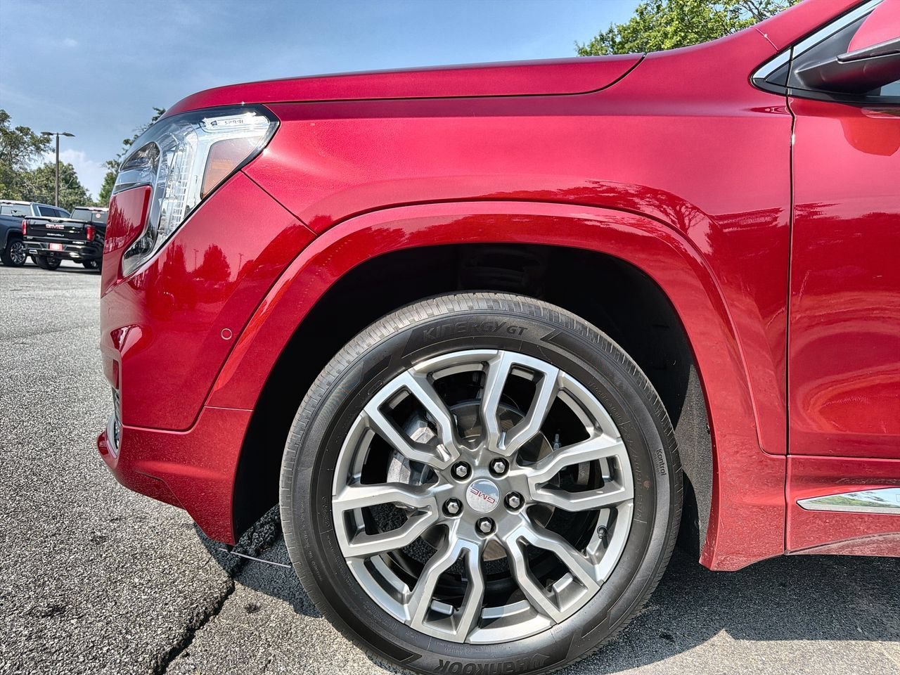 Used 2024 Volcanic Red Tintcoat GMC Denali image 28