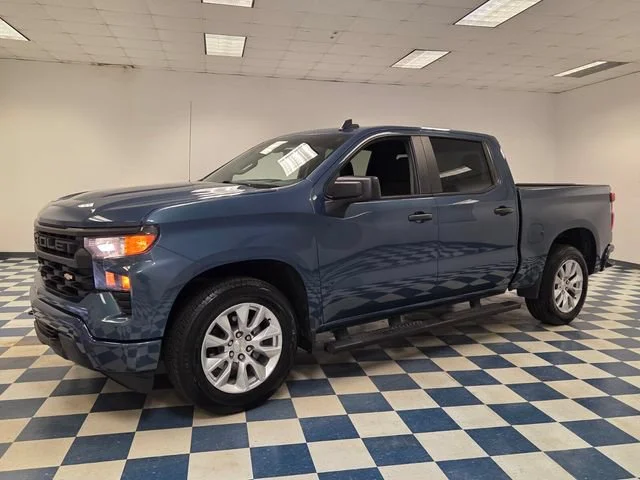 Used 2024 Lakeshore Blue Metallic Chevrolet Custom image 3