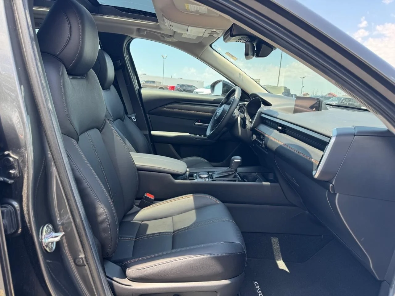Used 2025 Machine Gray Metallic Mazda Premium image 53