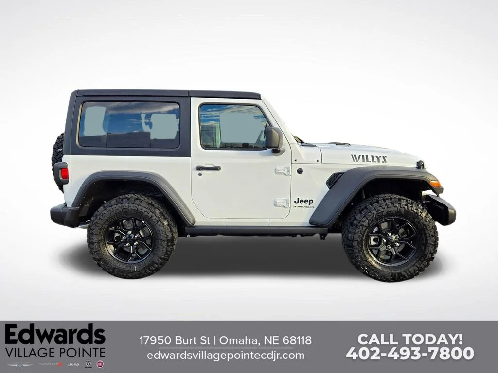 New 2026 White Jeep Willys image 2