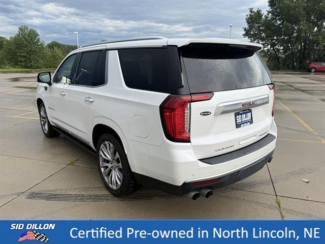 Used 2022 White Frost Tricoat GMC Denali image 7