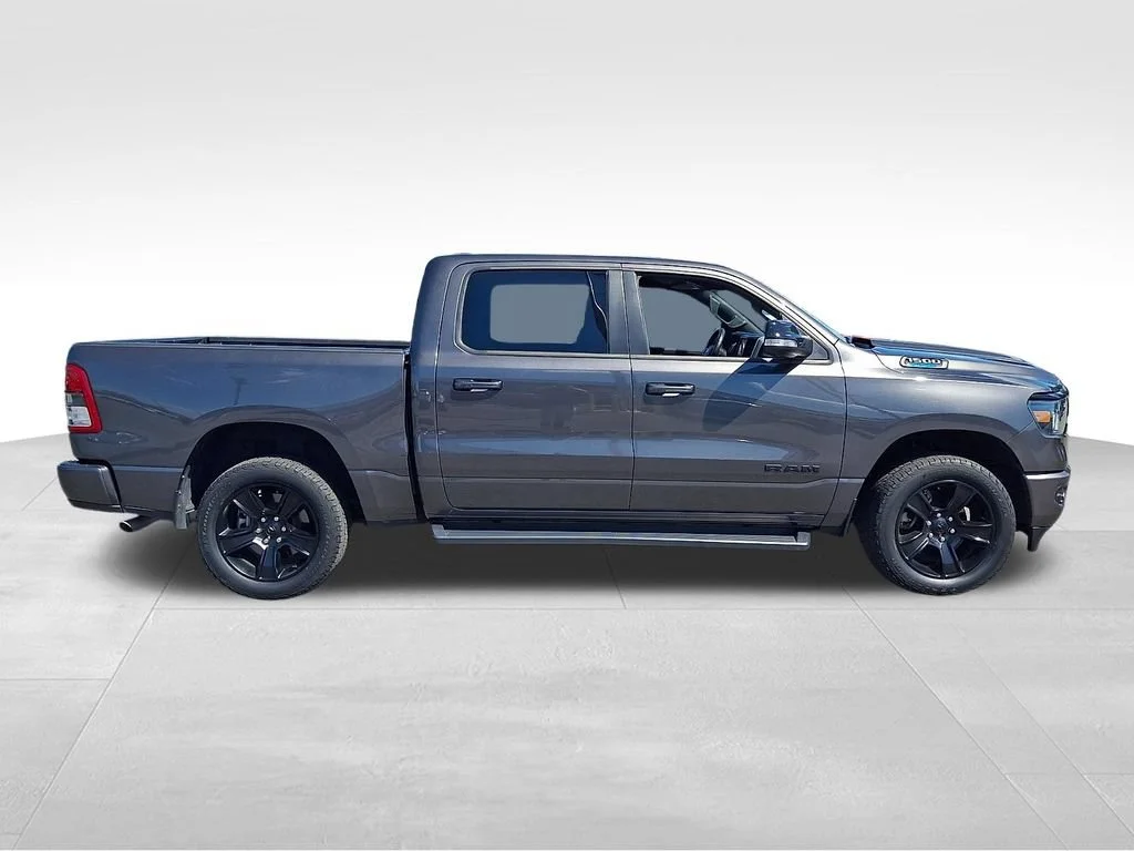 Used 2022 Granite Crystal Metallic Clearcoat Ram Big Horn image 7