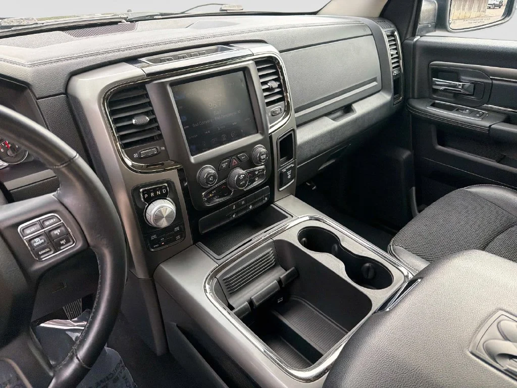 Used 2015 Brilliant Black Crystal Pearlcoat Ram Sport image 27