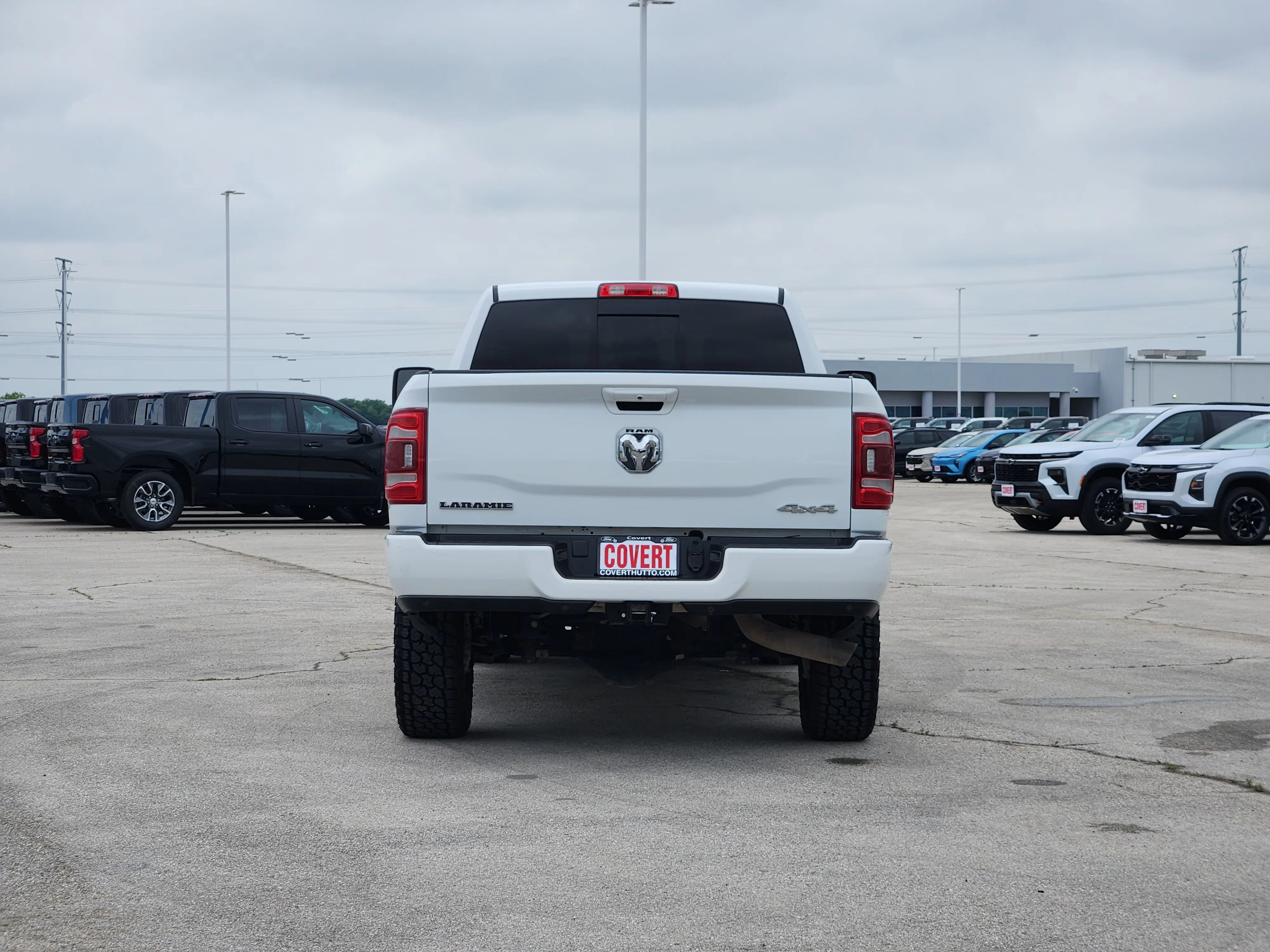 Used 2023 Bright White Clearcoat Ram Laramie image 6