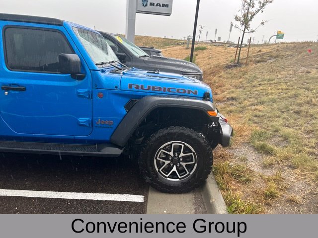 Used 2024 Blue Jeep Rubicon image 3