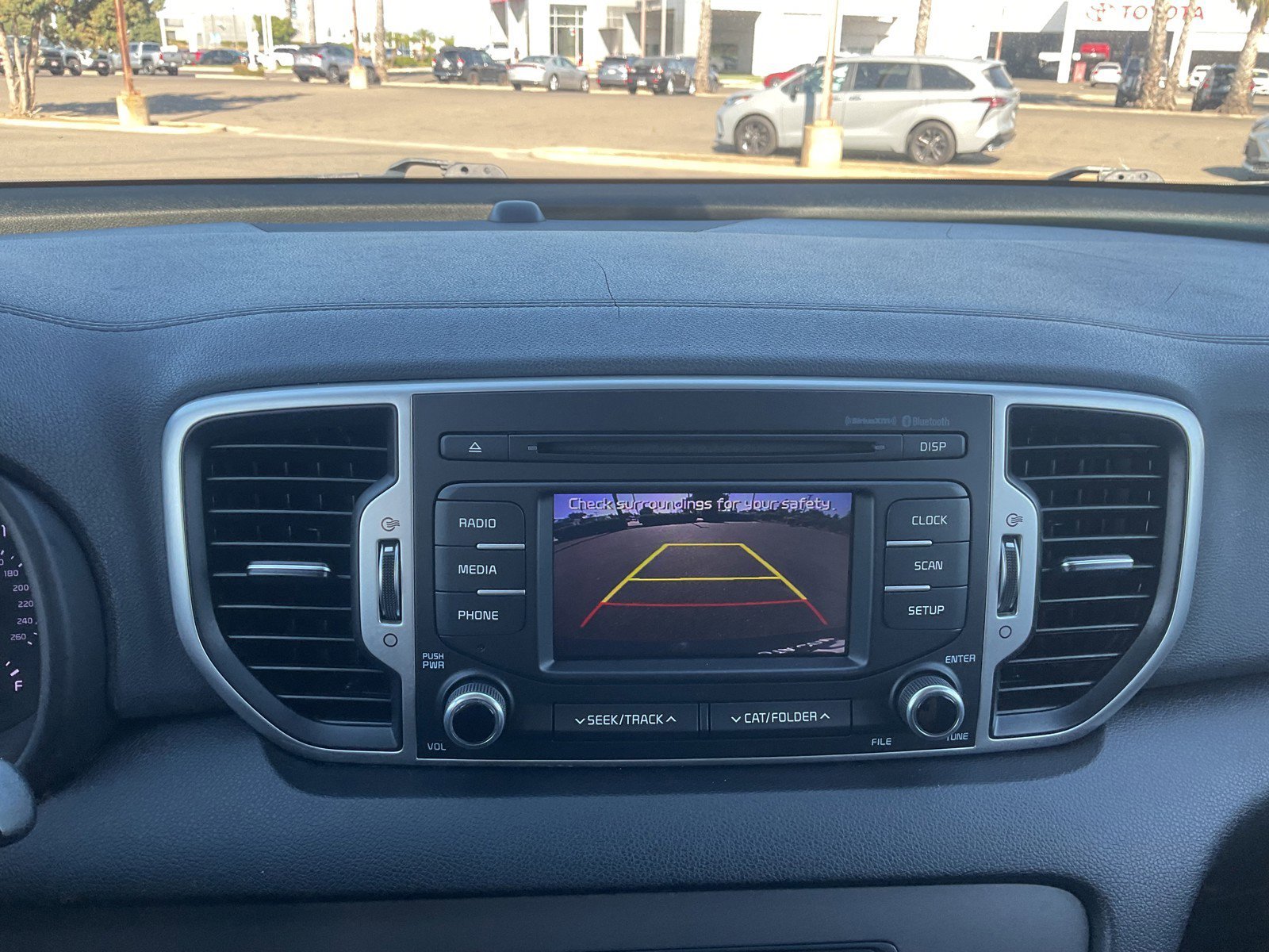 Used 2017 Black Cherry Kia LX image 24