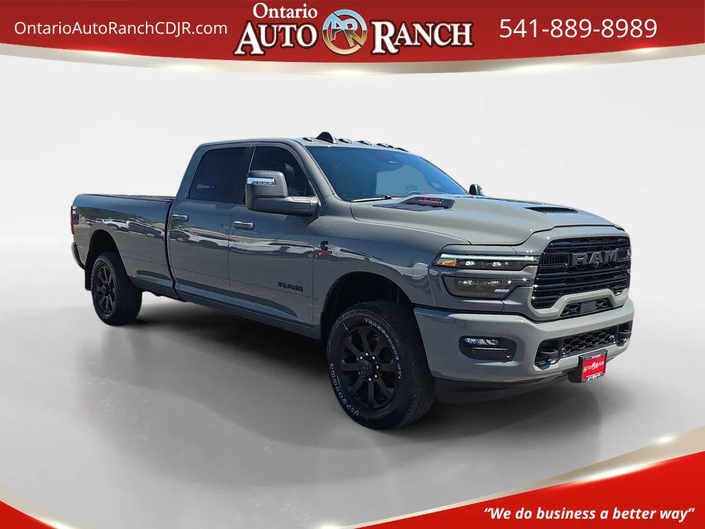 New 2026 Ceramic Gray Clearcoat Ram Laramie image 1