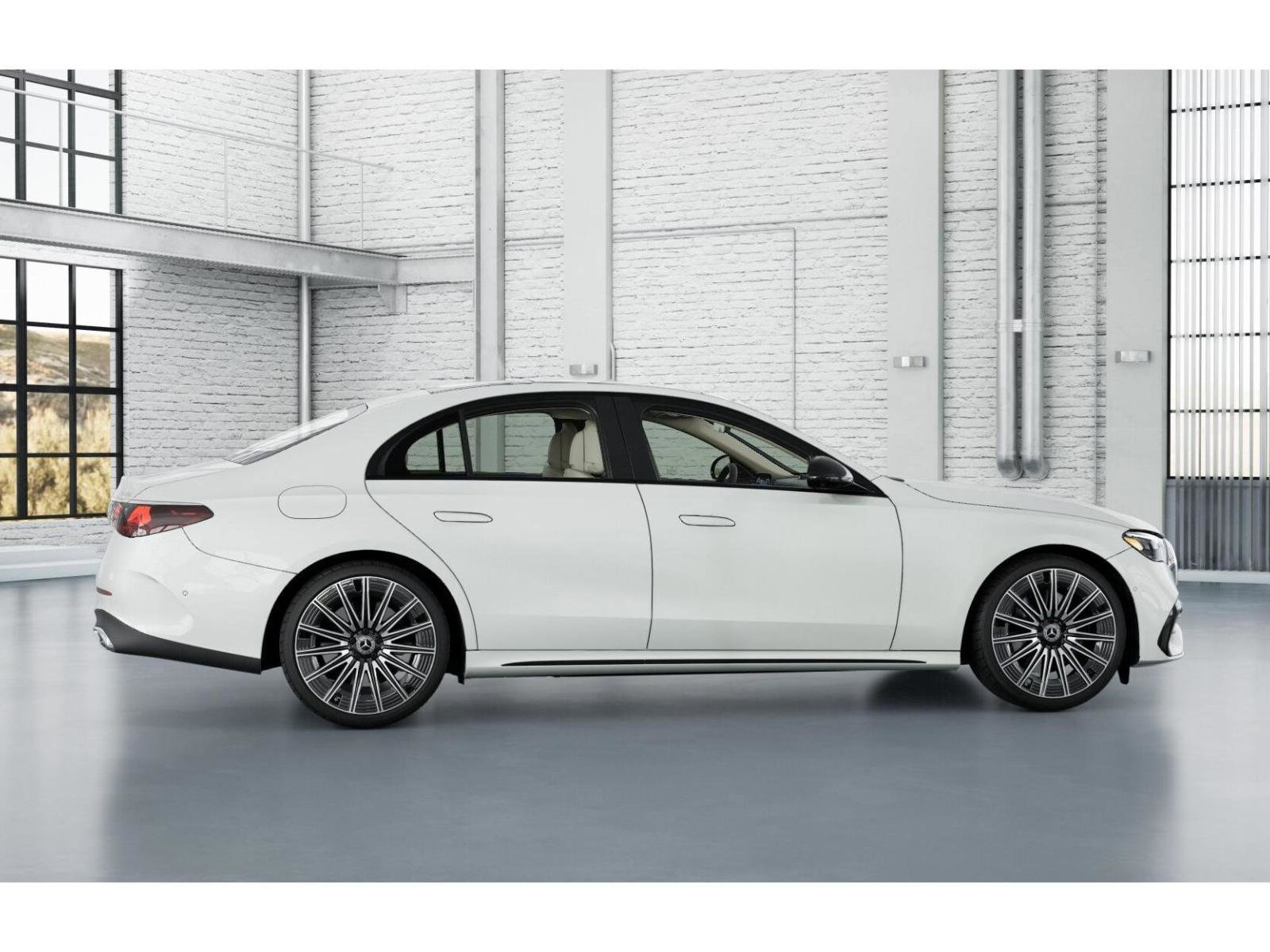 New 2026 MANUFAKTUR Moonlight White Metallic Mercedes-Benz E 450 image 17