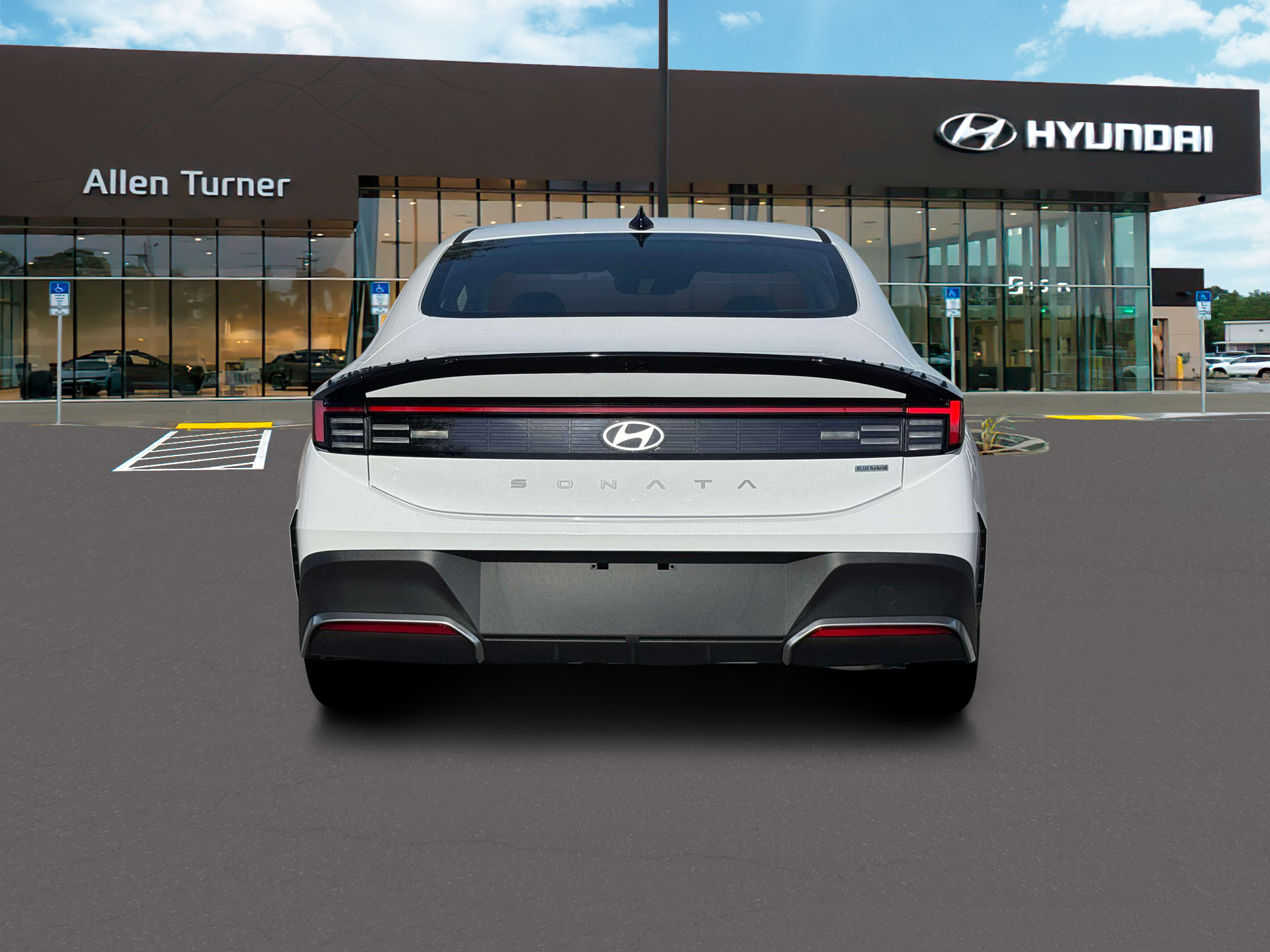 New 2026 Serenity White Hyundai Blue image 6