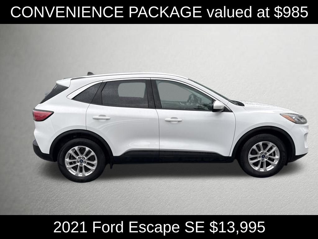 Used 2021 Oxford White Ford SE image 2
