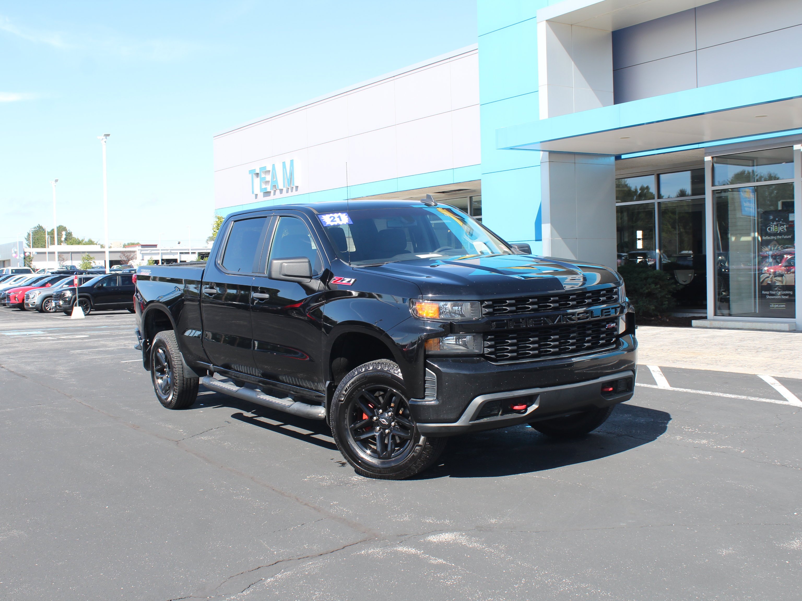Used 2021 Black Chevrolet Custom Trail Boss image 4