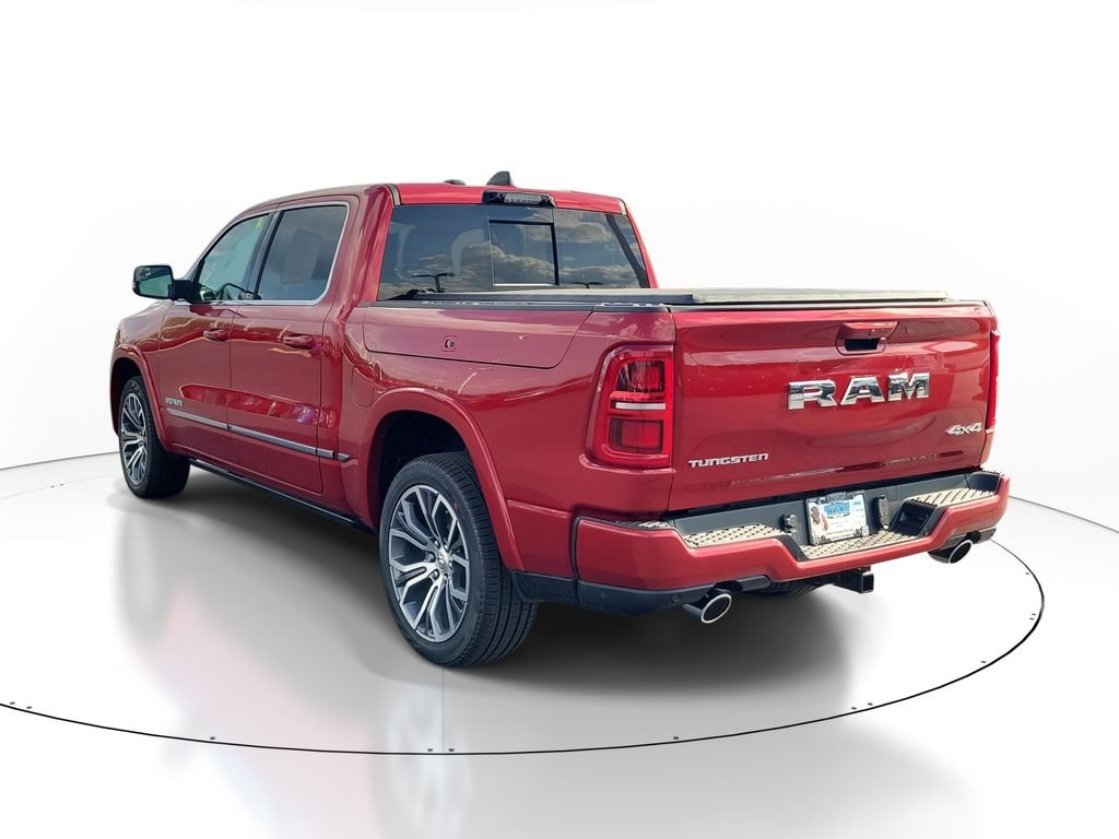 New 2026 Molten Red Pearl-Coat Exterior Paint RAM Tungsten image 3