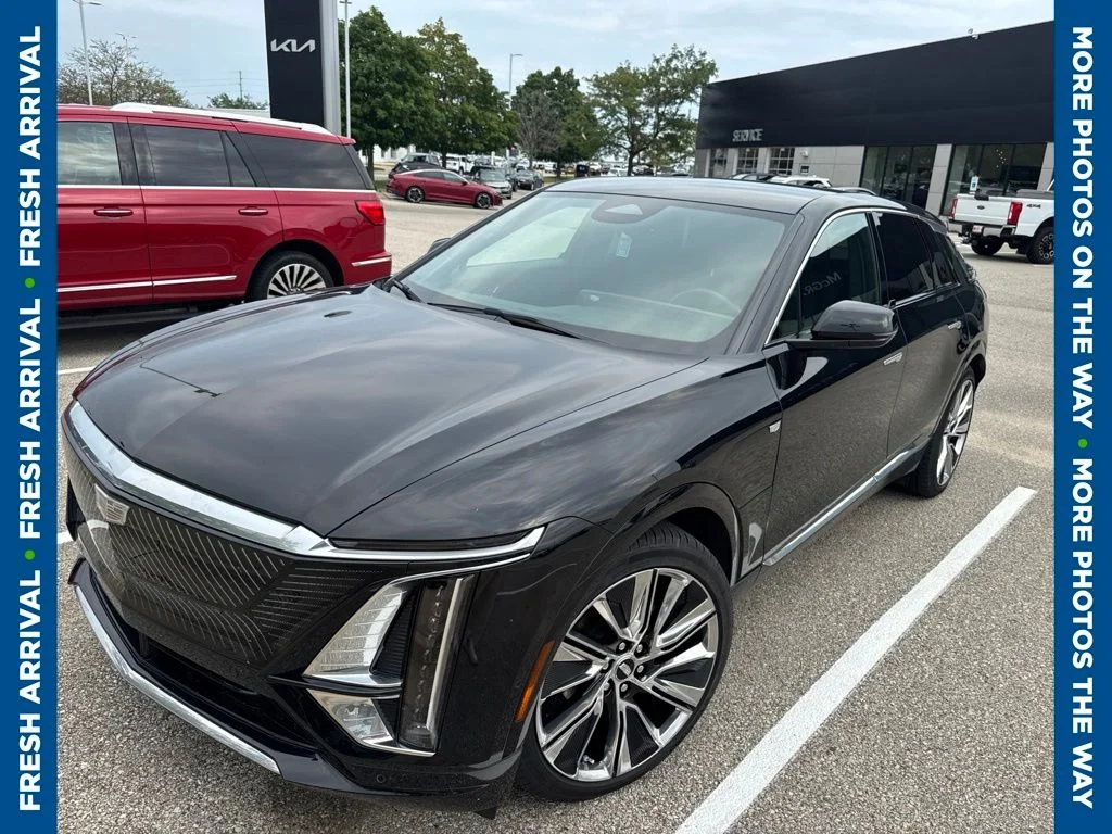 Used 2023 Cadillac LYRIQ Luxury with VIN 1GYKPMRK6PZ002643 for sale in Iowa City, IA