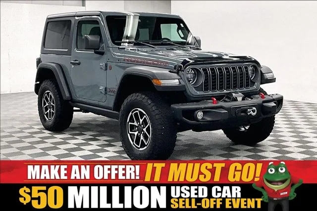 Used 2024 Anvil Clear Coat Jeep Rubicon image 1