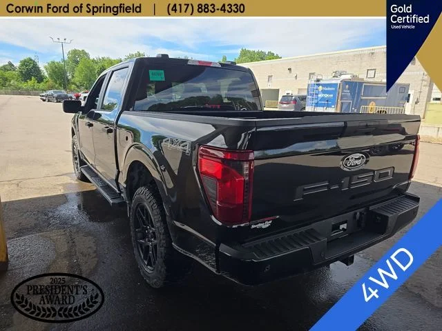 Used 2024 Agate Black Metallic Ford STX image 2