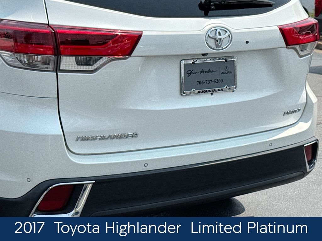 Used 2017 White Toyota Limited Platinum image 9