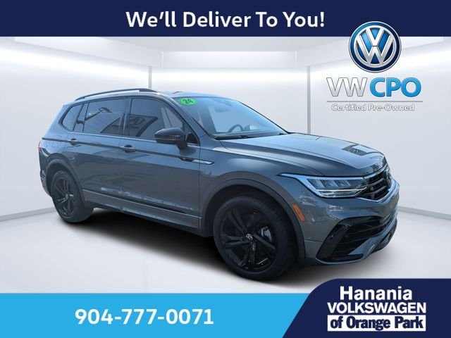 Certified Used 2024 Gray Volkswagen 2.0T SE R-Line Black image 1