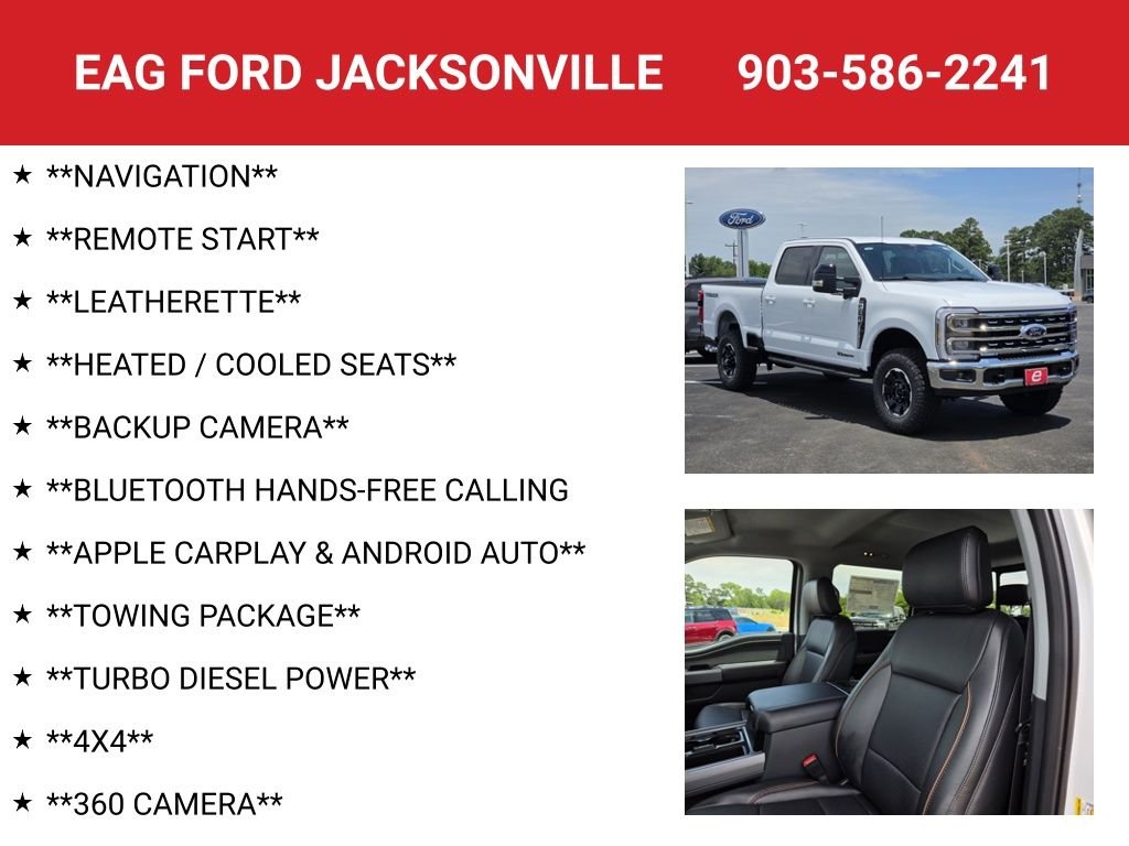 New 2026 White Ford Lariat image 4
