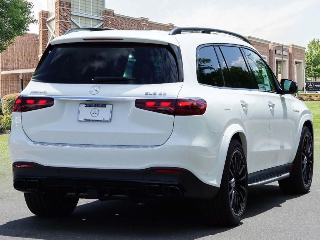 New 2026 MANUFAKTUR Moonlight White Metallic Mercedes-Benz GLS 63 AMG® image 6