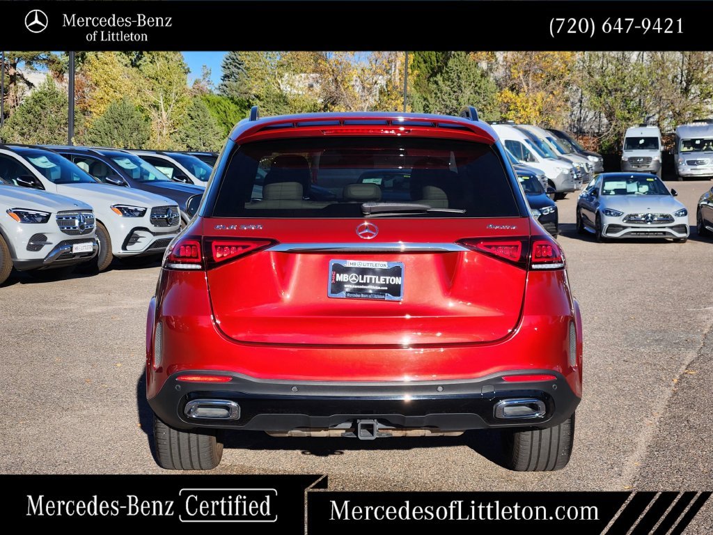 Certified Used 2021 Red Mercedes-Benz GLE 350 image 6